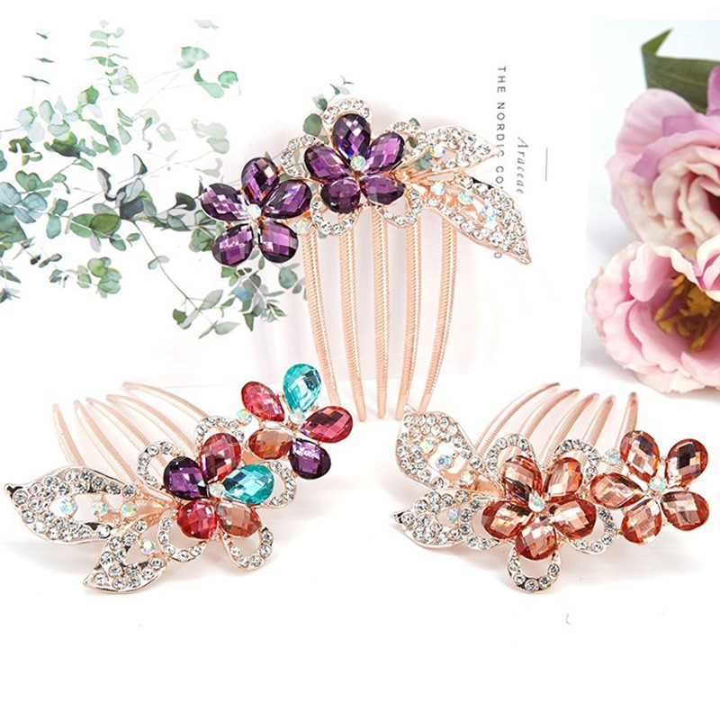 Crystal Tiaras Barrettes Hair Clips Hair Combs for Wedding Bride Women Hairpins Bridal Headpiece Hair Jewelry Accessories, Mixed color
Crystal Tiaras Barrettes Hair Clips Hair Combs for Wedding Bride Women Hairpins Bridal Headpiece Hair Jewelry Accessories, Mixed color