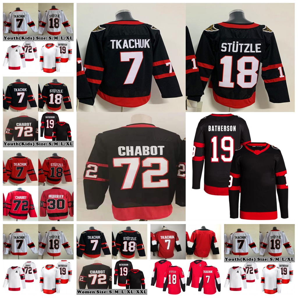 2022 Reverse Retro hockey jersey 7 Brady Tkachuk 72 Thomas Chabot 18 Tim Stutzle 30 Matt Murray 9 Josh Norris 19 Drake Batherson Men Women Youth
2022 Reverse Retro hockey jersey 7 Brady Tkachuk 72 Thomas Chabot 18 Tim Stutzle 30 Matt Murray 9 Josh Norris 19 Drake Batherson Men Women Youth