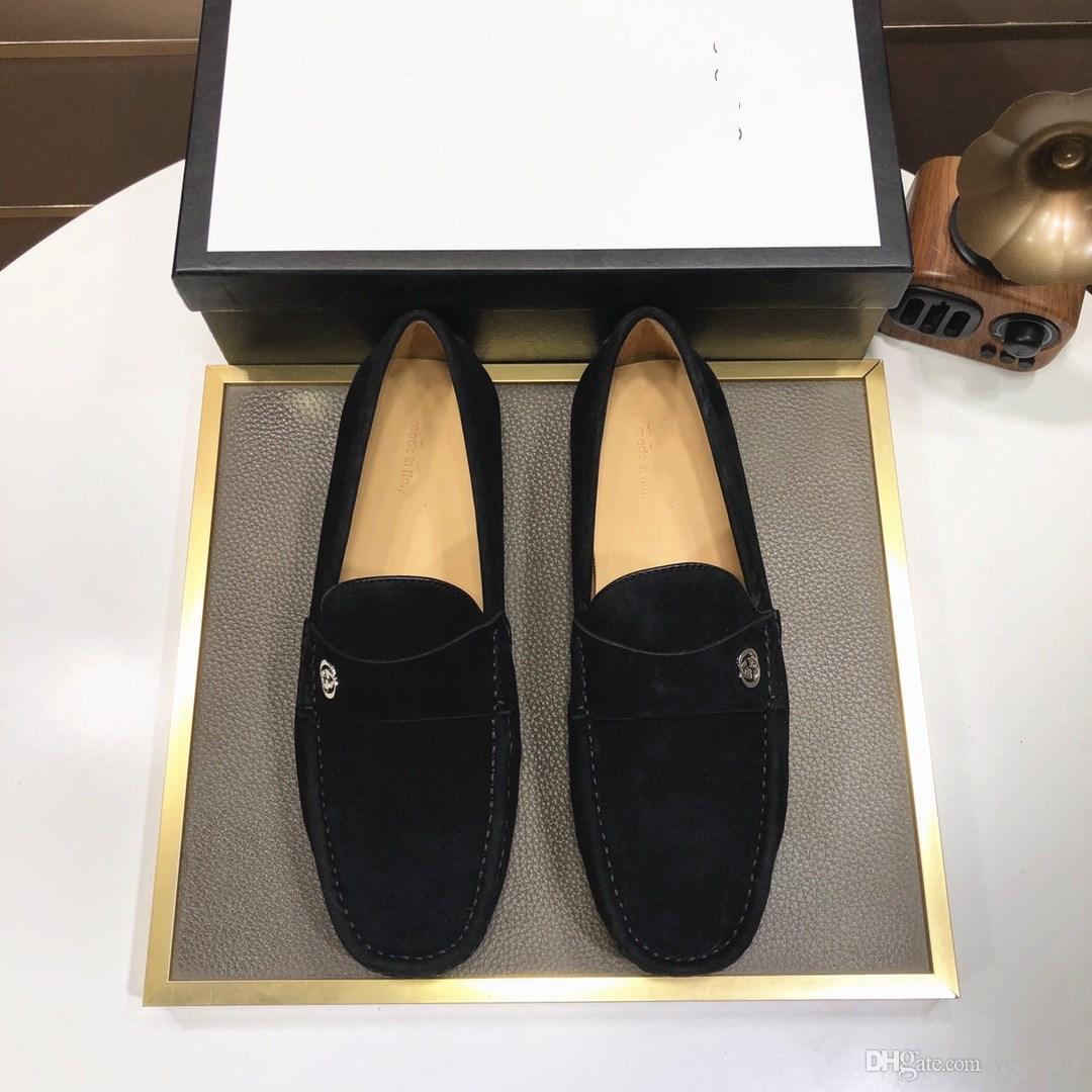 G1 Loafers Leather Mens Luxury Designer Shoes 19SS Summer Causal Flats Moccasins Slip on Driving Shoes for Men Black/Blue Plus Size 46 A2, #25
G1 Loafers Leather Mens Luxury Designer Shoes 19SS Summer Causal Flats Moccasins Slip on Driving Shoes for Men Black/Blue Plus Size 46 A2, #25