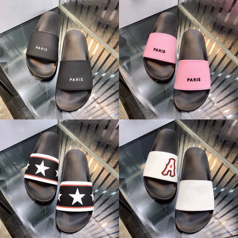 High Quality Men's Women's Designer Slipper Font Shoes Slide Fashion Sandals Flat Flip Flop Matte Black Rubber Beach Indoor Outdoor With original logo Size EUR 36-45, Box
High Quality Men's Women's Designer Slipper Font Shoes Slide Fashion Sandals Flat Flip Flop Matte Black Rubber Beach Indoor Outdoor With original logo Size EUR 36-45, Box