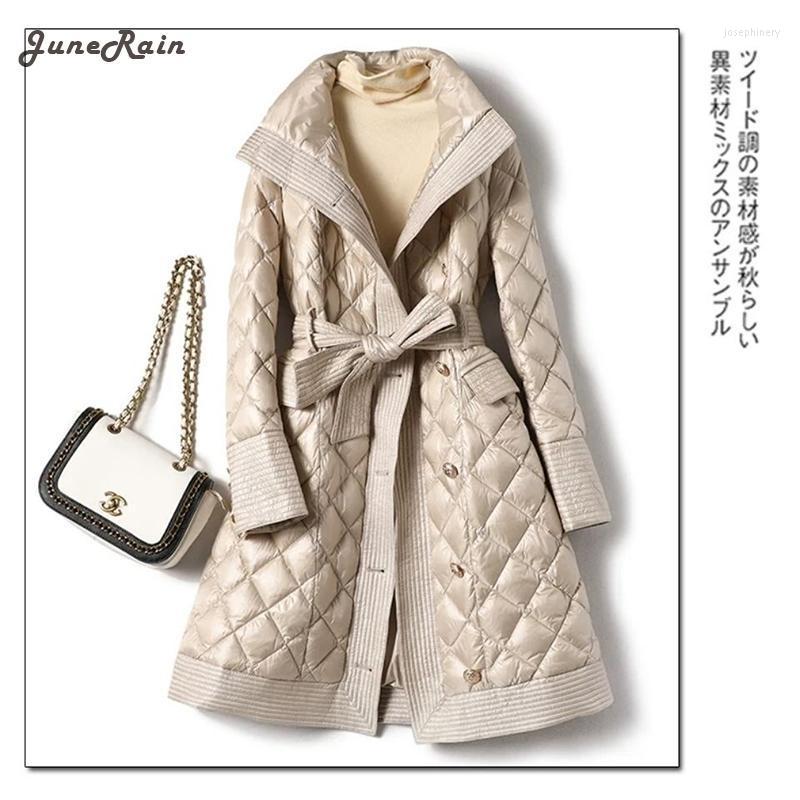 Women's Trench Coats JuneRain Mid-Length Women Winter Stand Collar Rhombus Quilting Padded Coat Jacket Ropa Mujer Invierno Parkas CoatsWomen, Black
Women's Trench Coats JuneRain Mid-Length Women Winter Stand Collar Rhombus Quilting Padded Coat Jacket Ropa Mujer Invierno Parkas CoatsWomen, Black