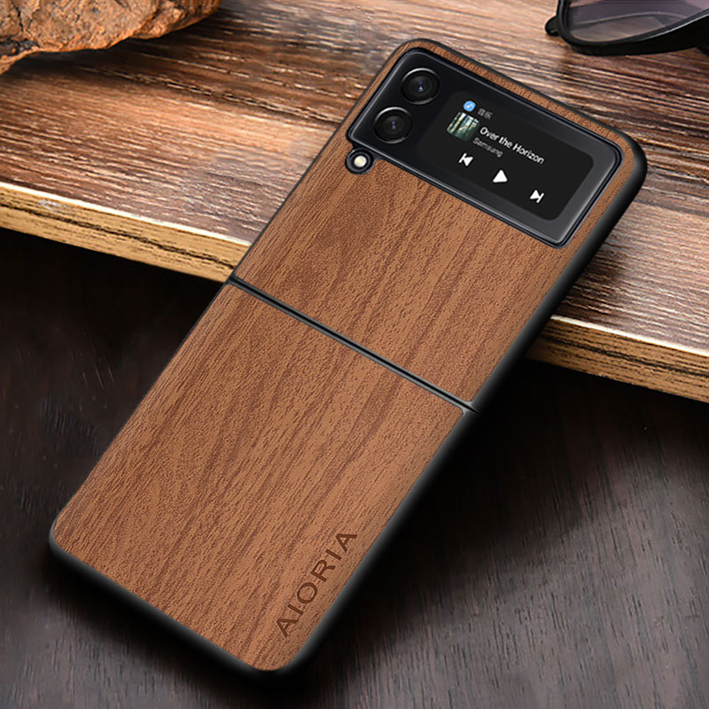 WoodLike case for Samsung Galaxy Z Flip3 5G Flip 3 hard PC and wood PU leather skin covers coque fundas, Yellow
WoodLike case for Samsung Galaxy Z Flip3 5G Flip 3 hard PC and wood PU leather skin covers coque fundas, Yellow