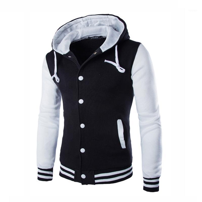 Men's Hoodies & Sweatshirts Hoodie Hooded Striped Patchwork Baseball Jacket Sweatshirt College Uniform Thin Clothes, Blue
Men's Hoodies & Sweatshirts Hoodie Hooded Striped Patchwork Baseball Jacket Sweatshirt College Uniform Thin Clothes, Blue