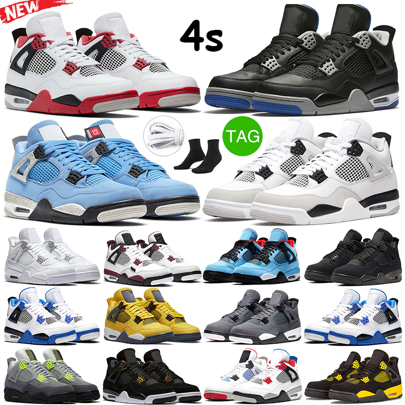 men women 4s retro basketball shoes metallic purple red green pure money noir jumpman 4 what the mens trainer sports sneakers, #43 thunder
men women 4s retro basketball shoes metallic purple red green pure money noir jumpman 4 what the mens trainer sports sneakers, #43 thunder