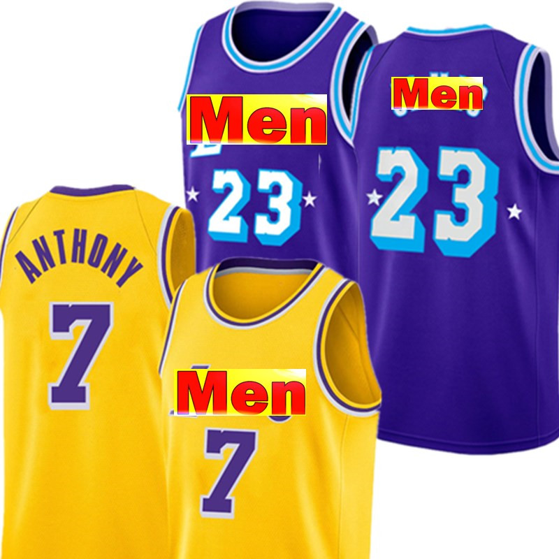 Carmelo 7 Anthony 3 Davis Jersey Russell 0 Westbrook Basketball Jerseys 34 32 Men 6 23 S-XXL 2022 James High quality
Carmelo 7 Anthony 3 Davis Jersey Russell 0 Westbrook Basketball Jerseys 34 32 Men 6 23 S-XXL 2022 James High quality