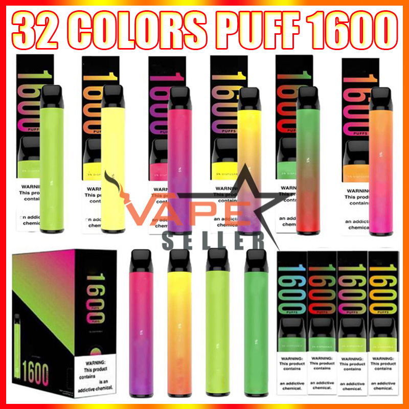 Puff 1600 Puffs Disposable Vape E Cigarette With 1000mAh Battery 6.5ml Pre-Filled Pod Vaping Pen Kit
Puff 1600 Puffs Disposable Vape E Cigarette With 1000mAh Battery 6.5ml Pre-Filled Pod Vaping Pen Kit