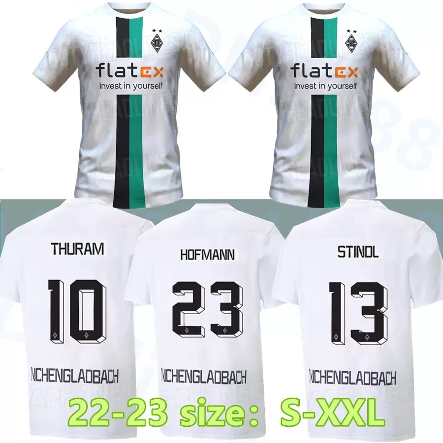 22 23 Borussia Monchengladbach soccer jerseys 2022 2023 Gladbach THURAM ELVEDI PLEA STINDL Bensebaini NEUHAUS GINTER HOFMANN EMBOLO men foootball shirt, 22/23 home
22 23 Borussia Monchengladbach soccer jerseys 2022 2023 Gladbach THURAM ELVEDI PLEA STINDL Bensebaini NEUHAUS GINTER HOFMANN EMBOLO men foootball shirt, 22/23 home