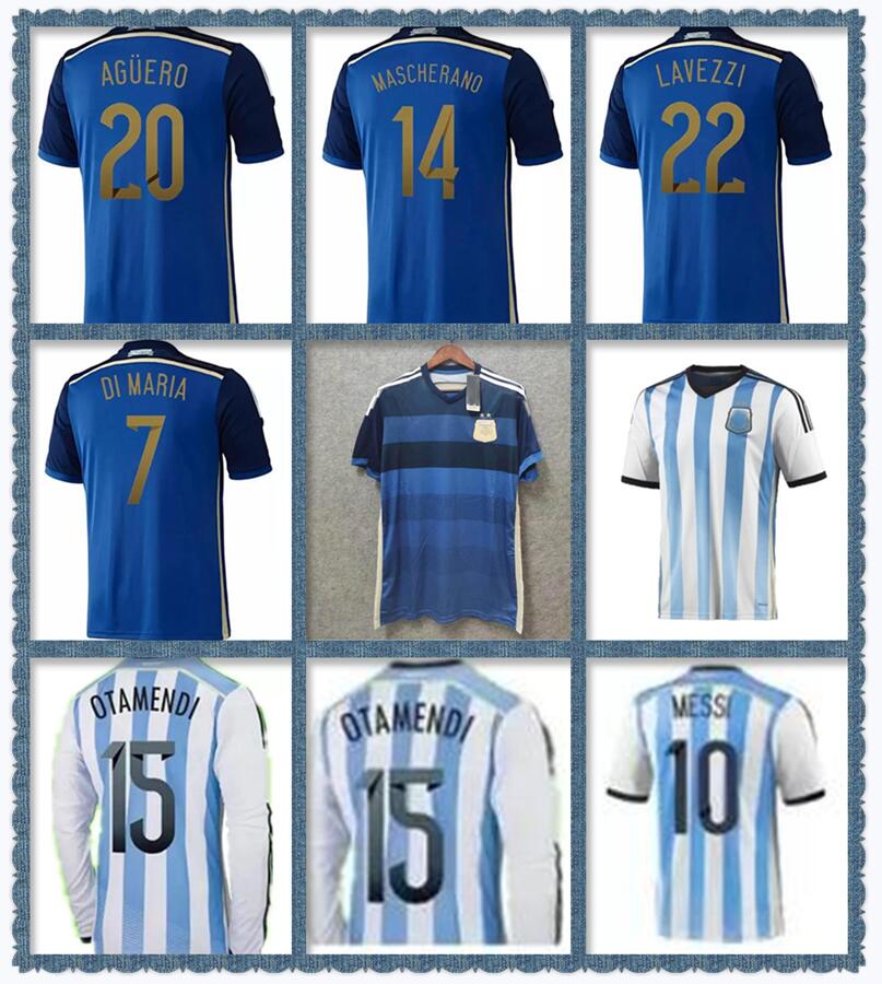 MARADONA #10 Argentina 2014 Retro Soccer Jerseys 14 home away blue white Vintage football shirt Classic HIGUAIN DI MARIA KUN AGUERO long short sleeve top quality, 14/15
MARADONA #10 Argentina 2014 Retro Soccer Jerseys 14 home away blue white Vintage football shirt Classic HIGUAIN DI MARIA KUN AGUERO long short sleeve top quality, 14/15