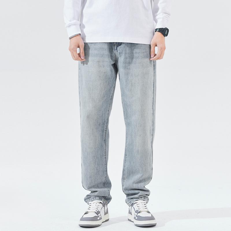 Men's Jeans Fashion Designer Men Straight Fit Retro Light Blue Casual Wide Leg Denim Pants Hombre Korean Style Vintage Loose MenMen's
Men's Jeans Fashion Designer Men Straight Fit Retro Light Blue Casual Wide Leg Denim Pants Hombre Korean Style Vintage Loose MenMen's