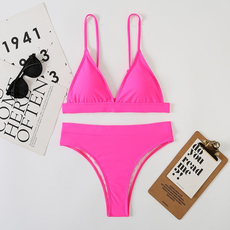 Women' Swimwear High Waist Bikini Sets Swimsuits Women Push Up Solid Bathing Suit With Pad Strap Biquini Sexy Brazilian Beachwear, Black
Women' Swimwear High Waist Bikini Sets Swimsuits Women Push Up Solid Bathing Suit With Pad Strap Biquini Sexy Brazilian Beachwear, Black