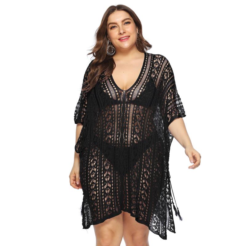 Plus Size Dresses 13 Colors Sheer Hollow Out Sexy Beach For Women Summer Asymmetrical Batwing Sleeve Big Women's ClothingPlus, Blue
Plus Size Dresses 13 Colors Sheer Hollow Out Sexy Beach For Women Summer Asymmetrical Batwing Sleeve Big Women's ClothingPlus, Blue