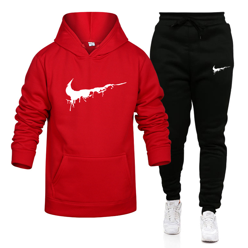 2022 New Brand Men's Tracksuit Leisure Hoodies Pants Two Piece Sets Sportswear Sweatshirts Jogging Male Sets Track Suits, Navy 02
2022 New Brand Men's Tracksuit Leisure Hoodies Pants Two Piece Sets Sportswear Sweatshirts Jogging Male Sets Track Suits, Navy 02