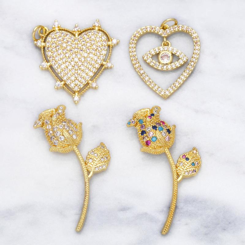 Pendant Necklaces Rainbow Large Flower Pendants For A Necklace Copper Gold Plated Zircon Supplies Jewelry Pdta594Pendant
Pendant Necklaces Rainbow Large Flower Pendants For A Necklace Copper Gold Plated Zircon Supplies Jewelry Pdta594Pendant
