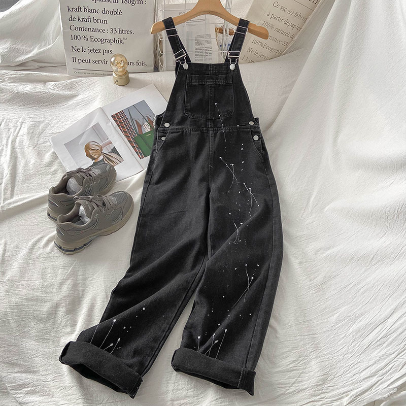 Women's Jumpsuits Rompers Fashion Denim Overalls Straps Jeans Women Spring Autumn Straight Loose Female Jumpsuit Oversize Denim Pants Streetwear 220826, As the photo
Women's Jumpsuits Rompers Fashion Denim Overalls Straps Jeans Women Spring Autumn Straight Loose Female Jumpsuit Oversize Denim Pants Streetwear 220826, As the photo