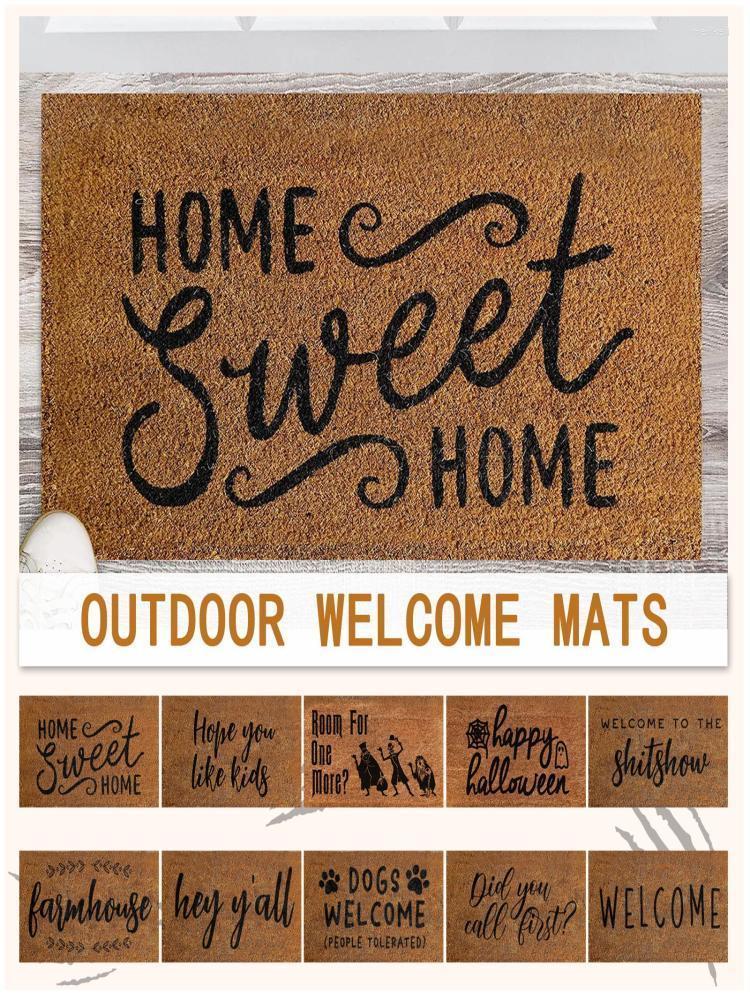 Carpets Door Mats Coir Welcome For Front Funny Outside Doormat Rug Kitchen Carpet Decorative Colorful Home Decor 
Carpets Door Mats Coir Welcome For Front Funny Outside Doormat Rug Kitchen Carpet Decorative Colorful Home Decor