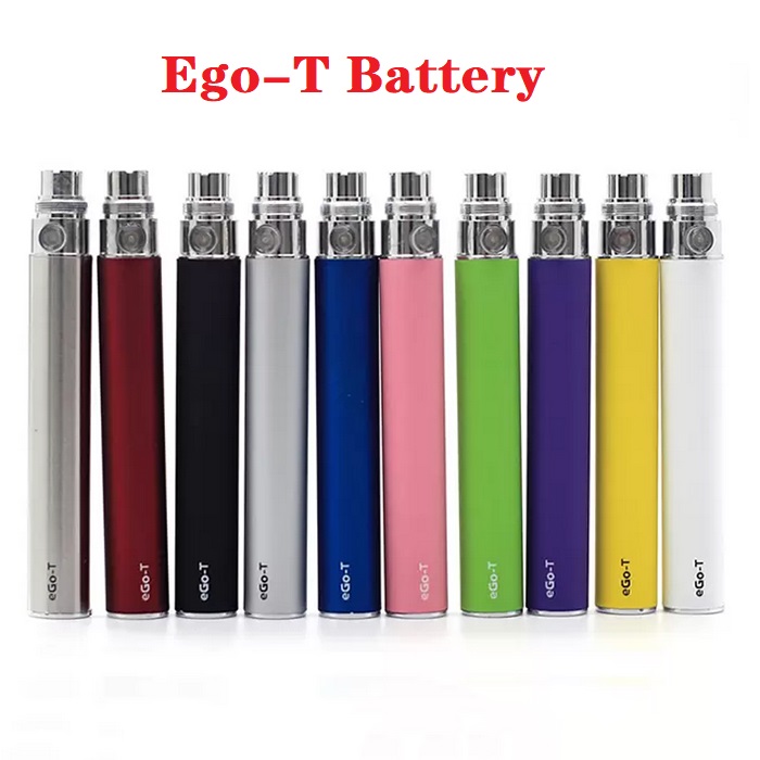 

eGo-T Atomizer Vape Pen Battery 510 Thread 650mAh 10 Colors Fit H2 MT3 CE4 CE5 Atomizers Clearomizer Vaporizer