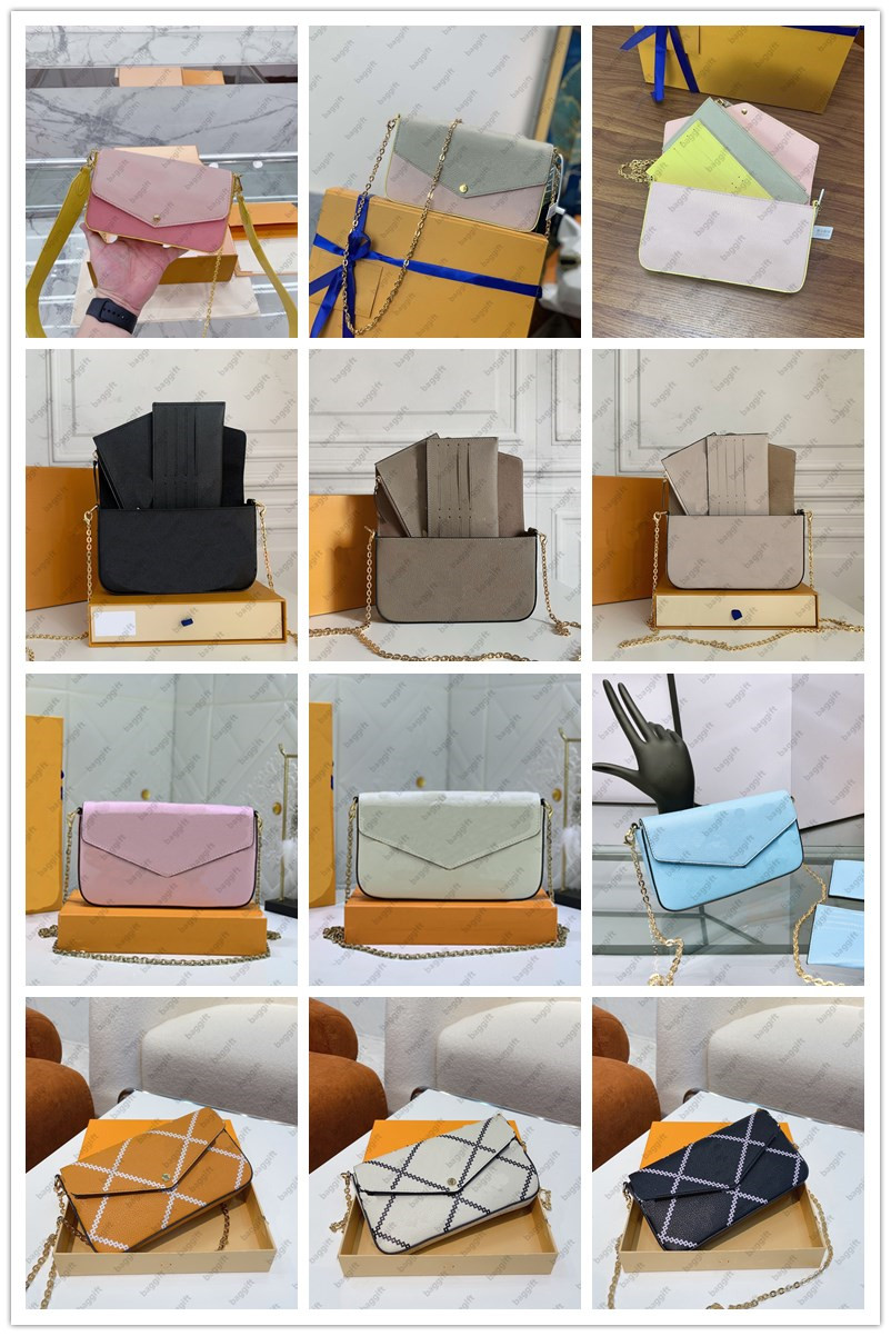 Pochette Felicie Women Shoulder Pouch bags Damier Azur Canvas purse key card holder wallets Empreinte handbag messenger crossbody chain Clutch M81359 M80498 61276, For balance fees;no bag
Pochette Felicie Women Shoulder Pouch bags Damier Azur Canvas purse key card holder wallets Empreinte handbag messenger crossbody chain Clutch M81359 M80498 61276, For balance fees;no bag