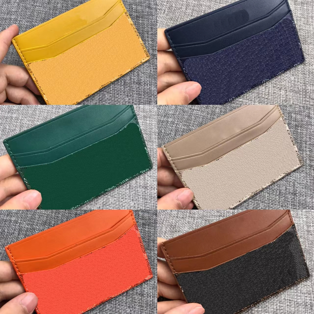 Fashion Card Holders card slots Womens men Purses Designer purse Double sided Credit Cards Coin Mini Wallets square shape 10colors, Red
Fashion Card Holders card slots Womens men Purses Designer purse Double sided Credit Cards Coin Mini Wallets square shape 10colors, Red