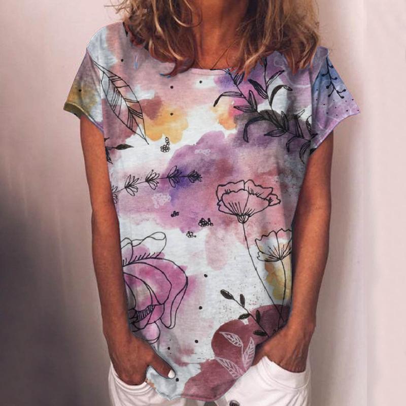 Women' Blouses & Shirts Fashion Graphic Printing Blouse Women O Neck Short Sleeves Casual Loose Harajuku Streetwear Tops Summer Female Blou, Pp
Women' Blouses & Shirts Fashion Graphic Printing Blouse Women O Neck Short Sleeves Casual Loose Harajuku Streetwear Tops Summer Female Blou, Pp
