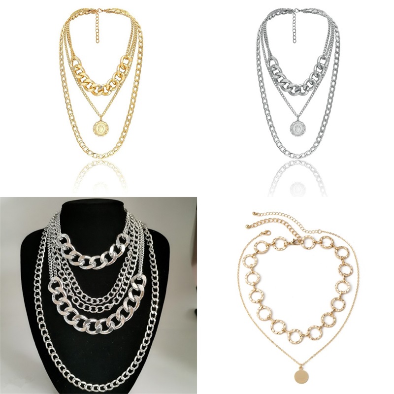 Punk Choker Pendant Necklace Steampunk Jewelry Vintage Big Coin Chunky Chain Necklaces for Women Neck Accessories 179 D3
Punk Choker Pendant Necklace Steampunk Jewelry Vintage Big Coin Chunky Chain Necklaces for Women Neck Accessories 179 D3