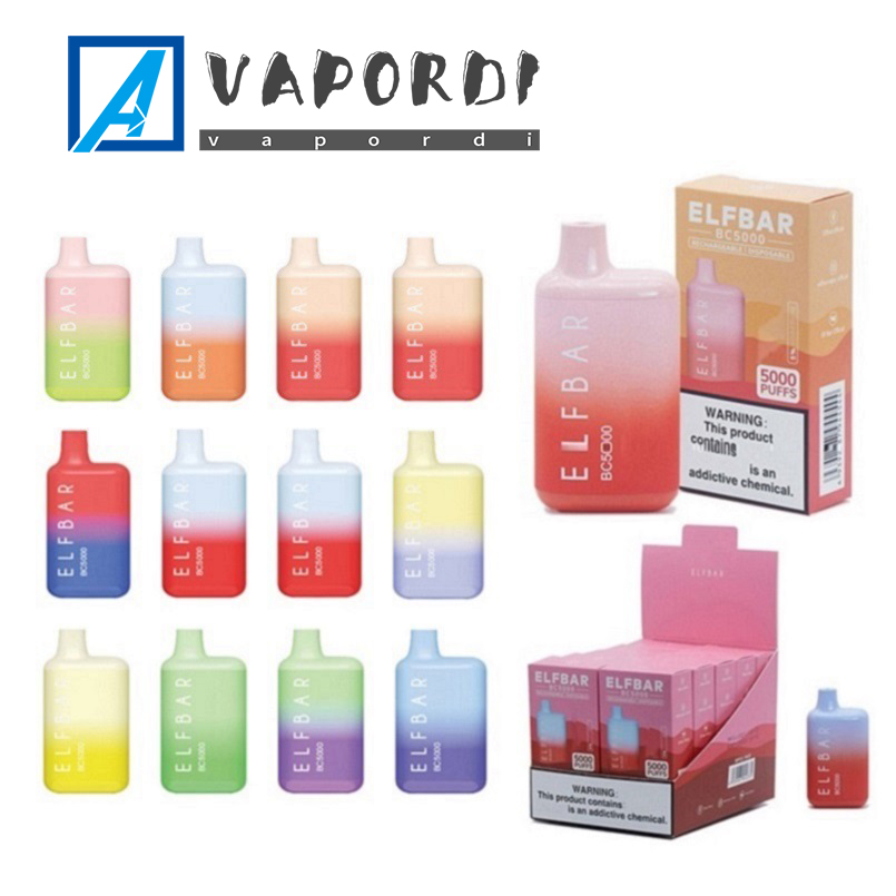 ELF BAR BC 5000 Puffs mesh disposable E Cigarettes 13ml 5% Pod 650mah usb chargeable battery all 24 Colors stock UPS European door-to-door tax included
ELF BAR BC 5000 Puffs mesh disposable E Cigarettes 13ml 5% Pod 650mah usb chargeable battery all 24 Colors stock UPS European door-to-door tax included