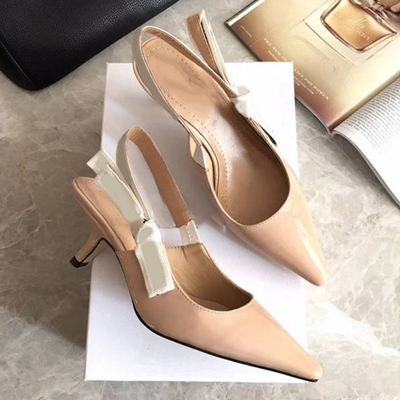 Women High-heeled Pumps Slingback Sandals Designer Sandales Luxurious Fashion Bowtie Sexy Real Leather Pointy Sling back Banquet Wedding Shoes, 1#
Women High-heeled Pumps Slingback Sandals Designer Sandales Luxurious Fashion Bowtie Sexy Real Leather Pointy Sling back Banquet Wedding Shoes, 1#