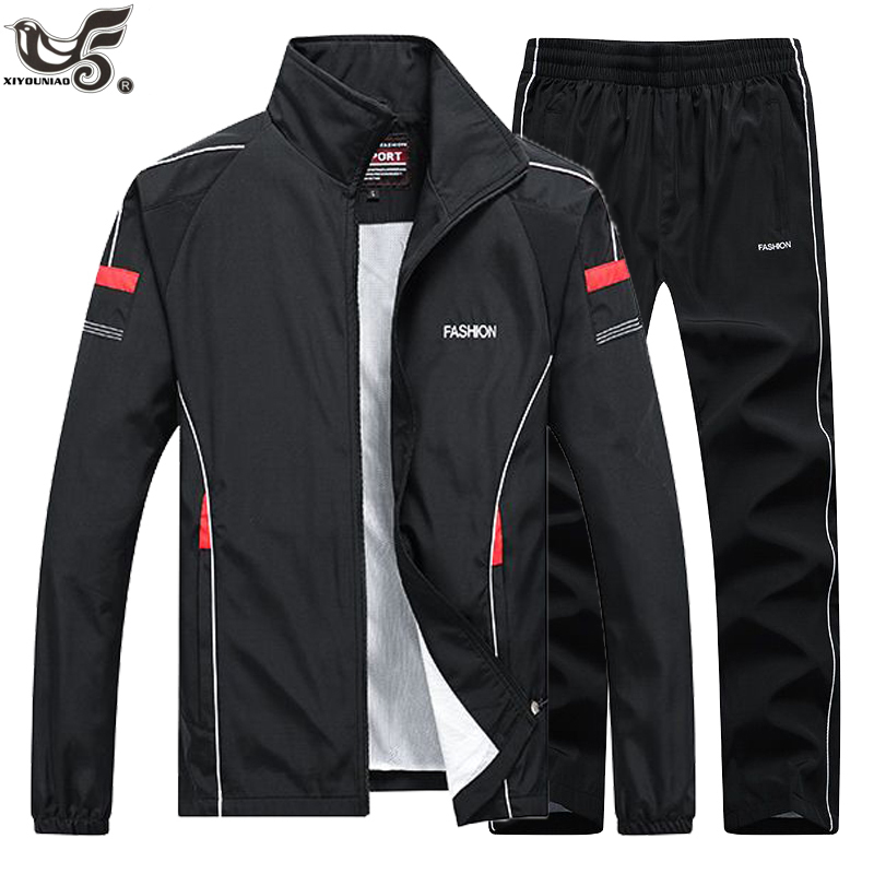 Spring Autumn Men s Sportswear 2 Pieces Sets Sports Suit Jacket Pant Sweatsuit Male Brand Clothing Tracksuit with zipper pockets 220615, 8526-black
Spring Autumn Men s Sportswear 2 Pieces Sets Sports Suit Jacket Pant Sweatsuit Male Brand Clothing Tracksuit with zipper pockets 220615, 8526-black