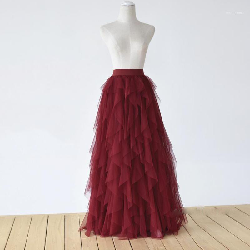Real Image Ruffles Tiered A-line Tulle Skirts Women To Birthday Party Long Maxi Skirt Female Bridal, Beige
Real Image Ruffles Tiered A-line Tulle Skirts Women To Birthday Party Long Maxi Skirt Female Bridal, Beige
