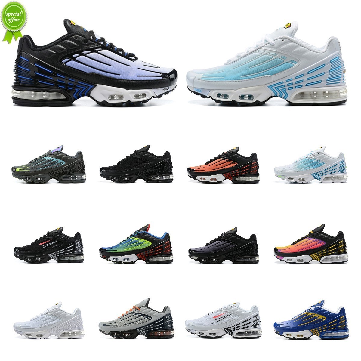 WITH BOX Designer TOP tn plus 3 running shoes tns men women sneakers Volt Glow Radiant Red Blue Pink Gradient Light Bone Hyper Violet mens trainers outdoor sports, T033
WITH BOX Designer TOP tn plus 3 running shoes tns men women sneakers Volt Glow Radiant Red Blue Pink Gradient Light Bone Hyper Violet mens trainers outdoor sports, T033