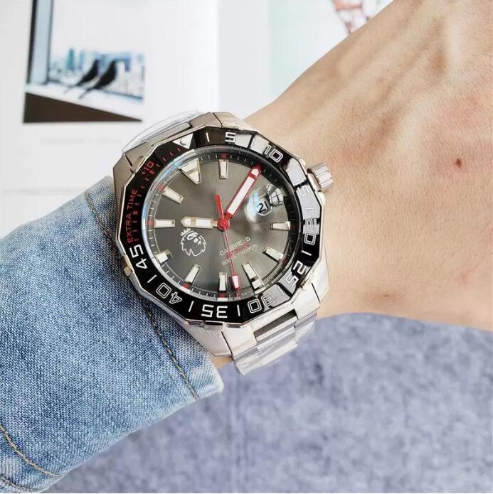 Top-grade AAA Men's Mechanical Watch Stainless Steel Automatic 2813 Movement Wristwatch mens Self-wind AQUARACER Calibre 5 Watches tag Watch All Dials Work Montre U1, 50m waterproof
Top-grade AAA Men's Mechanical Watch Stainless Steel Automatic 2813 Movement Wristwatch mens Self-wind AQUARACER Calibre 5 Watches tag Watch All Dials Work Montre U1, 50m waterproof