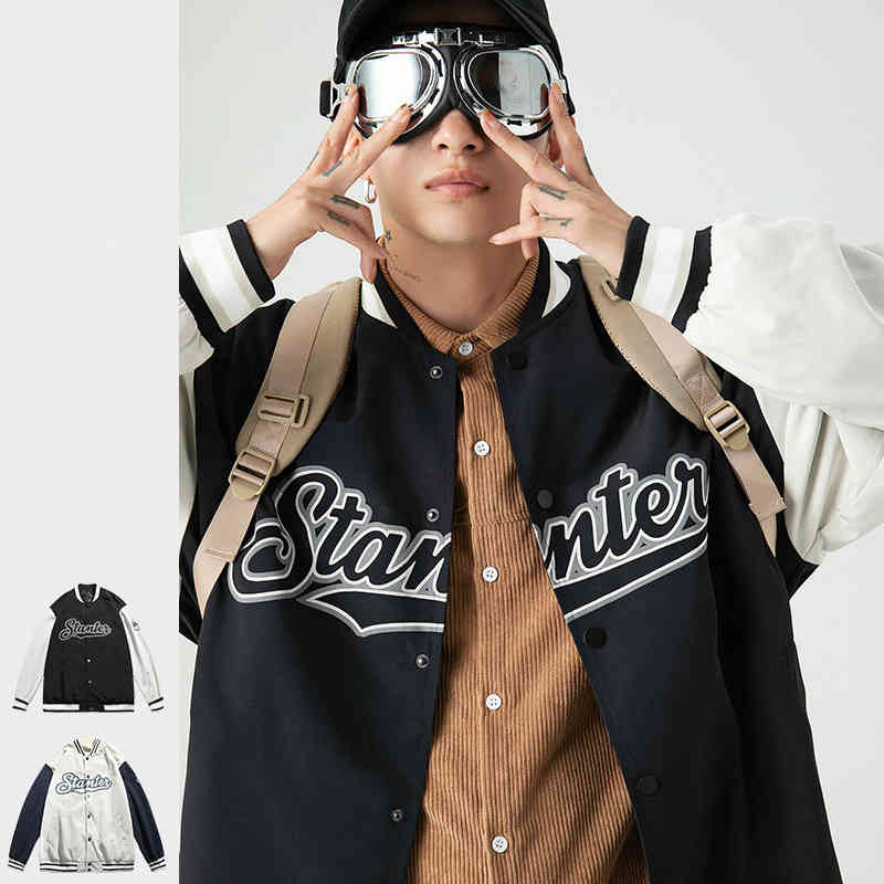 Men's Cool Baseball Jacket 2022 Spring Autume New American Style Fashion Brand Versatile Unisex Clothing S-xxxl, White-gray
Men's Cool Baseball Jacket 2022 Spring Autume New American Style Fashion Brand Versatile Unisex Clothing S-xxxl, White-gray