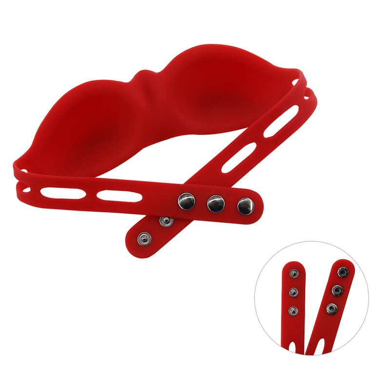 Silicone Blindfold Soft Eye Patch Masquerade Role Play Erotic Eye Mask Flirt Slave Restraints Sex Toys for Couples BDSM Bondage 220622