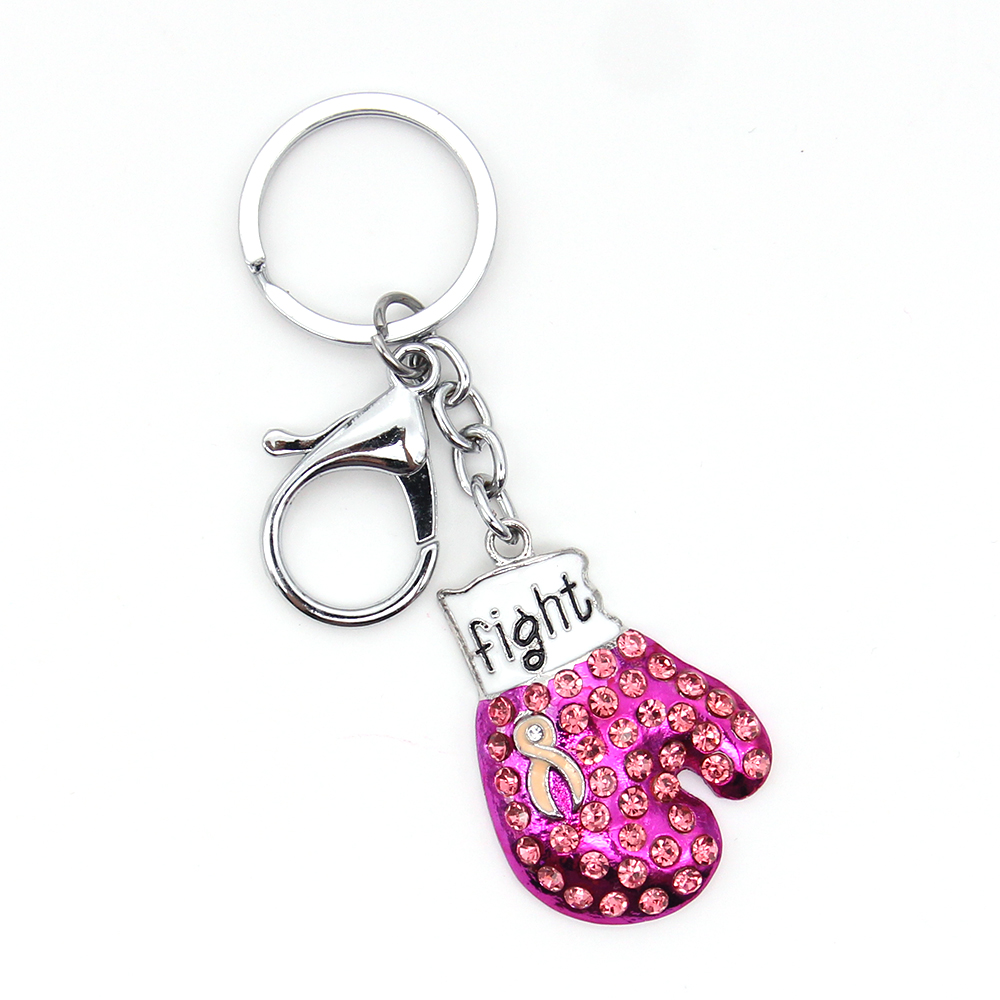 10 Pcs/Lot Custom Pendants Glove Shape Fight Pink Ribbon Breast Cancer Awareness Enamel Medical Key Chains For Nurse Accessories
10 Pcs/Lot Custom Pendants Glove Shape Fight Pink Ribbon Breast Cancer Awareness Enamel Medical Key Chains For Nurse Accessories