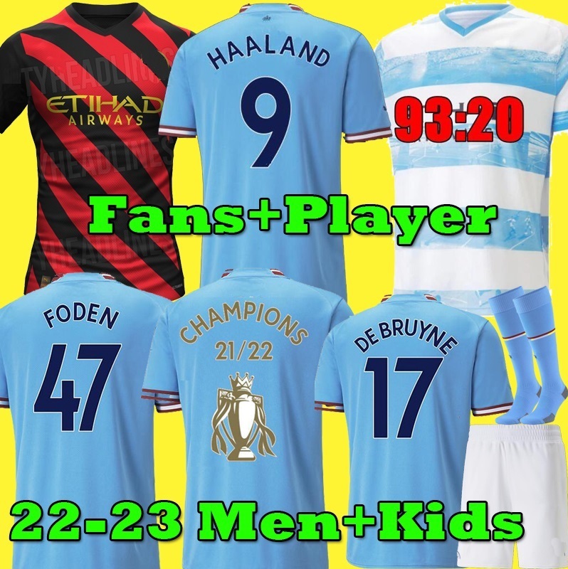FANS PLAYER ManCNEstER HAALAND SOCCER JERSEYS DE BRUYNE FODEN 22 23 GREALISH City MANS CITIES MAHREZ FERRAN 2022 2023 football shirts uniform Men Kids 16-4XL, 22 23 home kids
FANS PLAYER ManCNEstER HAALAND SOCCER JERSEYS DE BRUYNE FODEN 22 23 GREALISH City MANS CITIES MAHREZ FERRAN 2022 2023 football shirts uniform Men Kids 16-4XL, 22 23 home kids