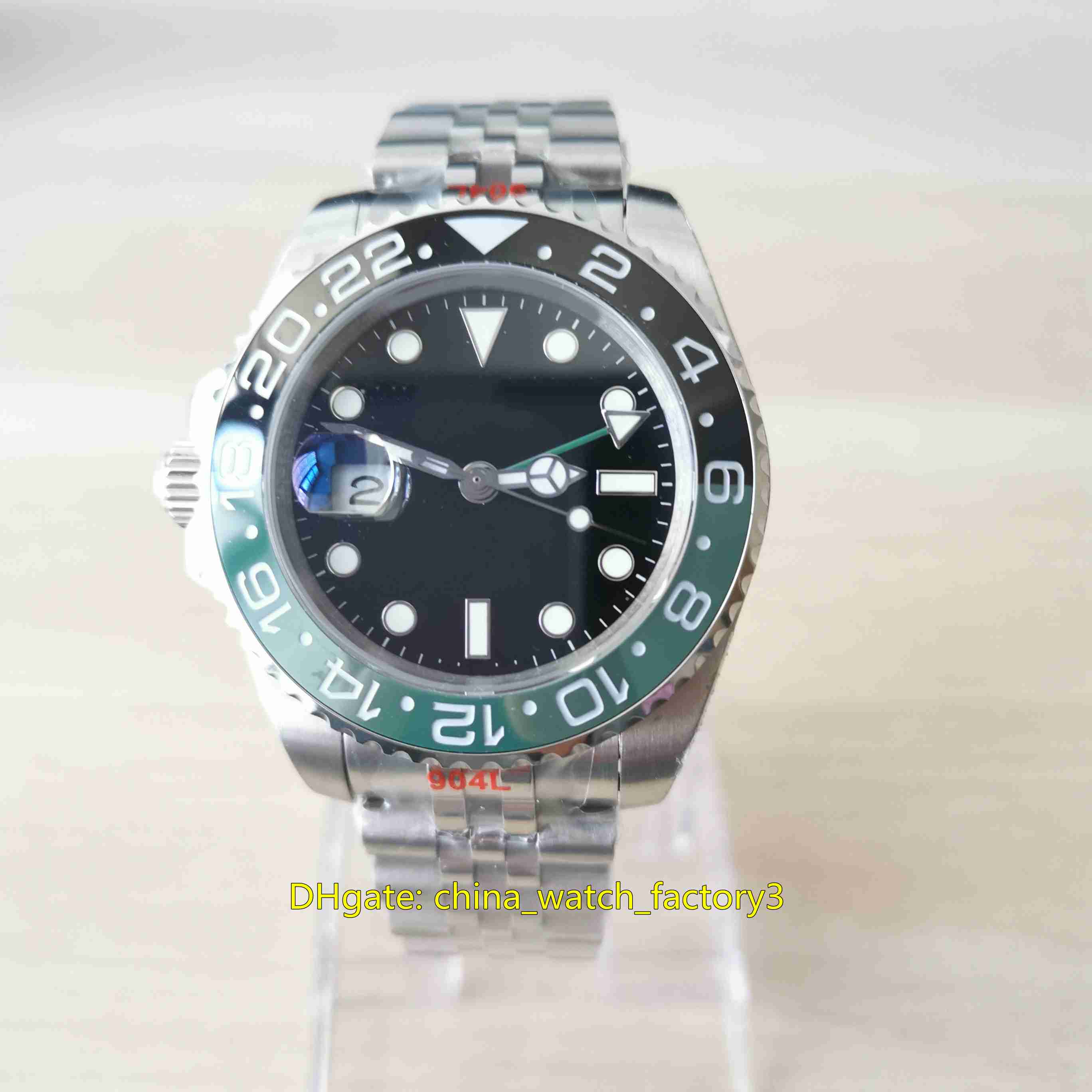 U1F Maker Left-Handed Mens Watch 40mm GMT Sprite 126720 126720VTNR-0001 Ceramic Bezel Asia 2813 Movement Mechanical Automatic Watches Men's Wristwatches, No box papers
U1F Maker Left-Handed Mens Watch 40mm GMT Sprite 126720 126720VTNR-0001 Ceramic Bezel Asia 2813 Movement Mechanical Automatic Watches Men's Wristwatches, No box papers