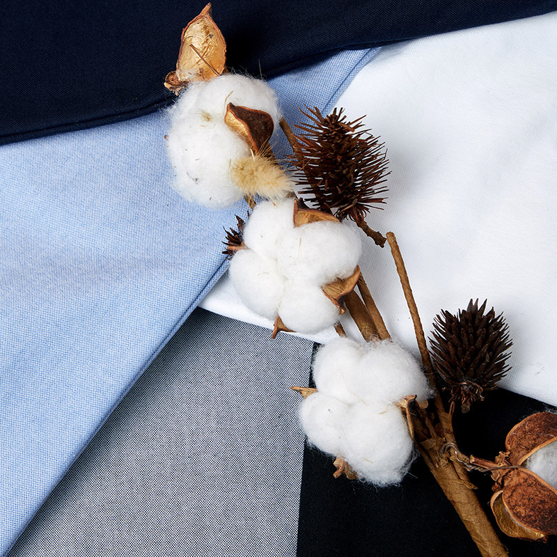 KUEGOU Autumn 100% Cotton Men Shirts Fleece Warm Oxford Fashion Business Casual Shirt Long Sleeve Top Plus Size 20624 220322