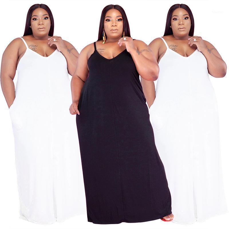 Casual Dresses Big SIZE Summer Wear Dress Girls Floor Length Black White Color Spaghetti Strap Maxi For Women, As the picture show
Casual Dresses Big SIZE Summer Wear Dress Girls Floor Length Black White Color Spaghetti Strap Maxi For Women, As the picture show