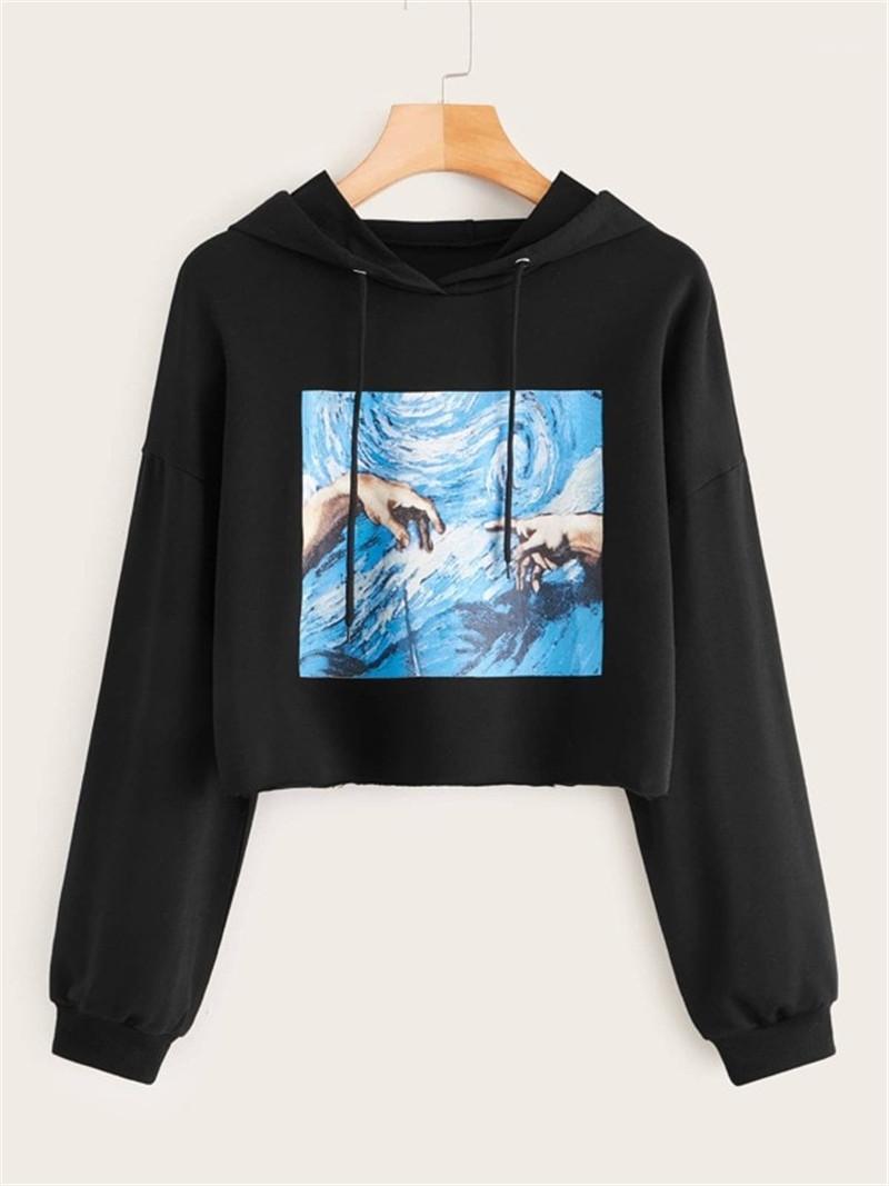 Women' Hoodies & Sweatshirts Hirigin Casual Women Tops Female Long Sleeve Pullover Graphic Printed Hoodie Hooded Fashion, As pic
Women' Hoodies & Sweatshirts Hirigin Casual Women Tops Female Long Sleeve Pullover Graphic Printed Hoodie Hooded Fashion, As pic