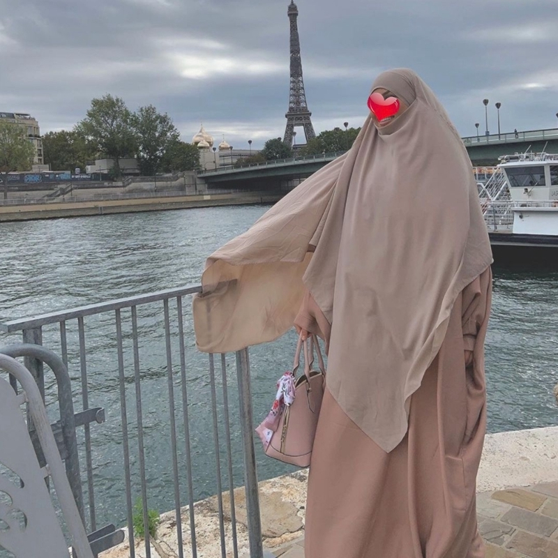 Muslim Long Khimar Ramadan Formal Prayer Garment Hijab Women Niqab Burka Islamic Turkey Namaz Burka Musulman Eid Jilbab Djellaba