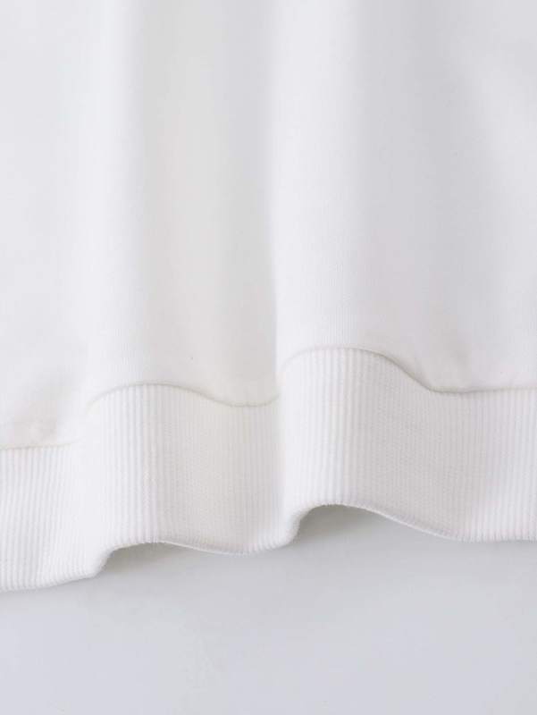 Toddler Boys Letter & Dinosaur Print Sweatshirt SHE