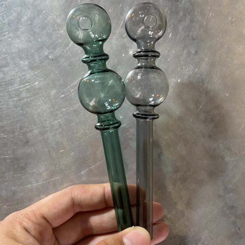 Double balls pipe Multi-colors Glass Pipes Curved Oil Burners Good Airflow Smoking accessories
Double balls pipe Multi-colors Glass Pipes Curved Oil Burners Good Airflow Smoking accessories