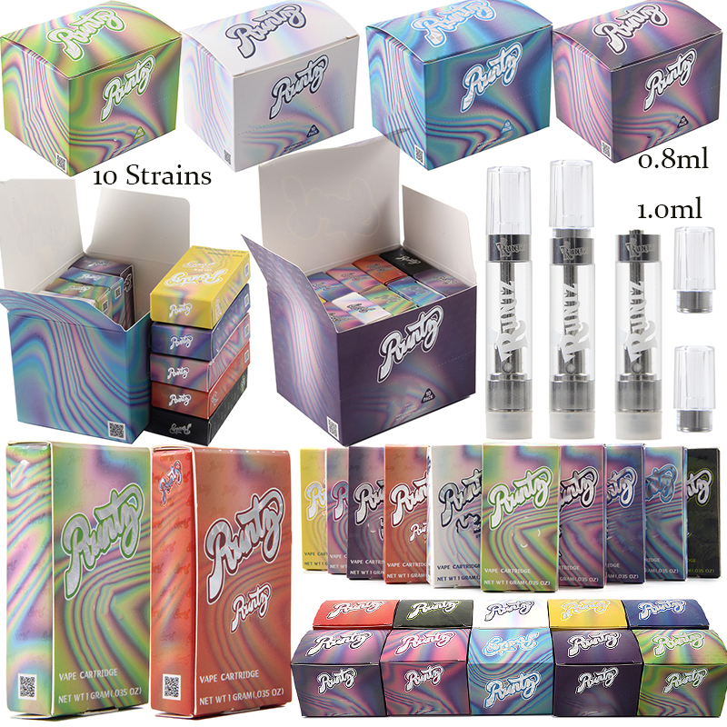 Wholesale 0.8ml 1.0ml Runtz Atomizers Vape Cartridge Packaging 10 Strains Empty Oil Pen 510 Thread Box Runts Carts M6T E Cigarettes Vaporizer Disposable Vape Pens
Wholesale 0.8ml 1.0ml Runtz Atomizers Vape Cartridge Packaging 10 Strains Empty Oil Pen 510 Thread Box Runts Carts M6T E Cigarettes Vaporizer Disposable Vape Pens