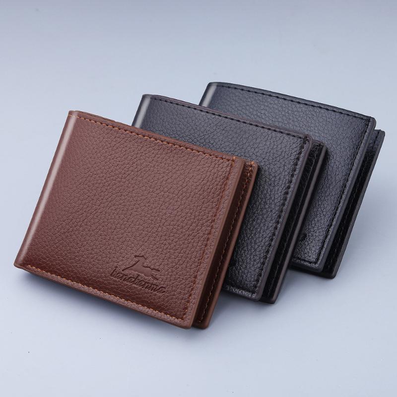 Wallets Men's Wallet Casual Two-fold Short Horizontal Pu Leather Solid Color Male Open Coin Purse WalletWallets WalletsWallets, Black
Wallets Men's Wallet Casual Two-fold Short Horizontal Pu Leather Solid Color Male Open Coin Purse WalletWallets WalletsWallets, Black