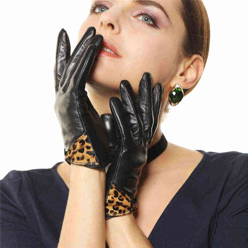 Genuine Leather Women Gloves Female Leopard Bowknot Sheepskin Gloves Short Style Fashion Trend LNQ-1 T220730
Genuine Leather Women Gloves Female Leopard Bowknot Sheepskin Gloves Short Style Fashion Trend LNQ-1 T220730