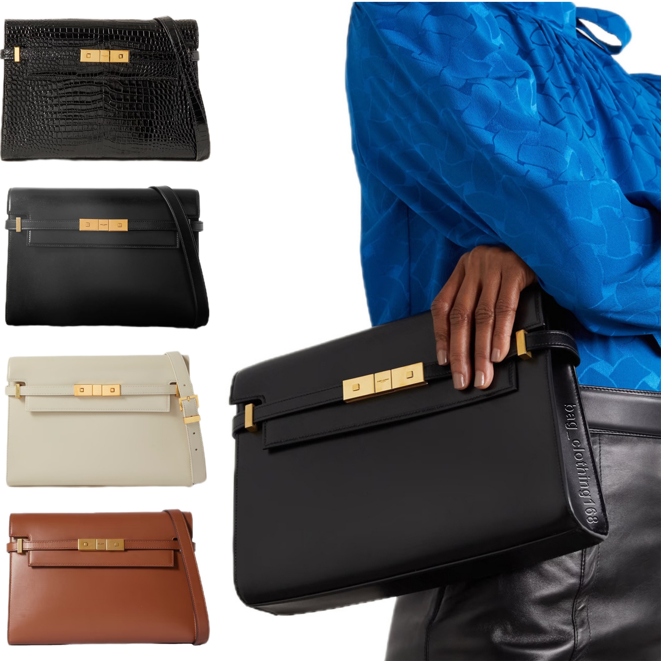 Designer Bags Crossbody Bags 4-color Casual travel croc-effect patent-leather Magnetic clip buckle closure Totes Handbag Women wallet With original box, Deep red
Designer Bags Crossbody Bags 4-color Casual travel croc-effect patent-leather Magnetic clip buckle closure Totes Handbag Women wallet With original box, Deep red