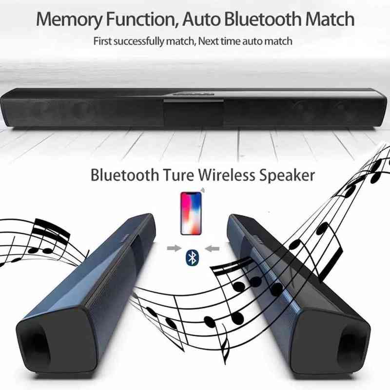 Sound Bar For TV For Computer Home Theater Bluetooth Speaker Waterproof Bass Stereo Subwoofer Support Aux Tf Column Caixa The sum J220523