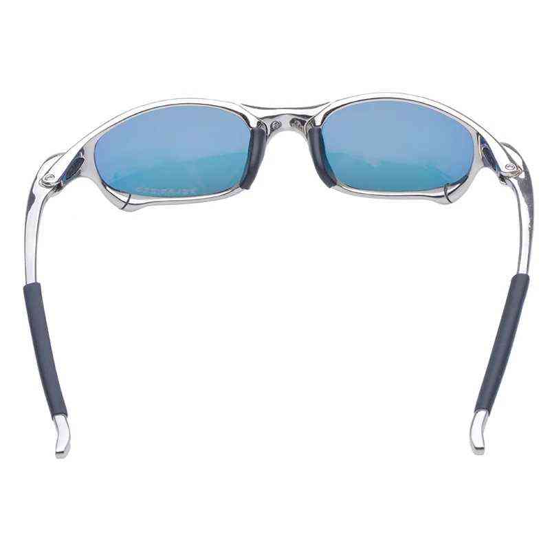 Outdoor Eyewear Mtb Sport Riding Cycling Sunglasses Metal Frame Polarized Cycling Glasses Men Sunglasses UV400 Glasses Cycling Eyewear Sport T220728