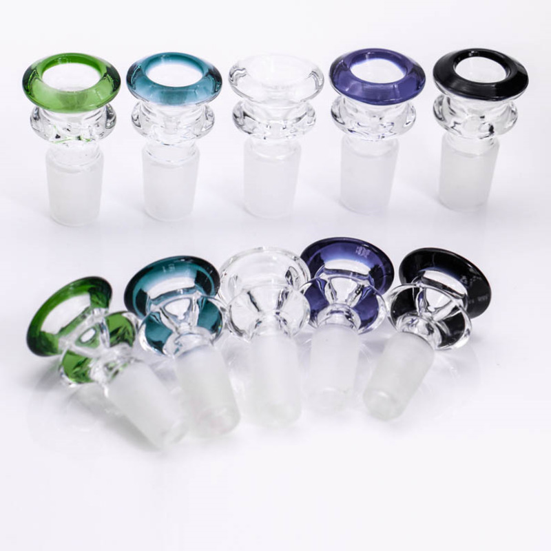 Glass Bowl Hookahs New arrival 14mm 18mm Colors Mix Bong Male Bowl Piece For Water Pipe Dab Rig Smoking Bowls
Glass Bowl Hookahs New arrival 14mm 18mm Colors Mix Bong Male Bowl Piece For Water Pipe Dab Rig Smoking Bowls