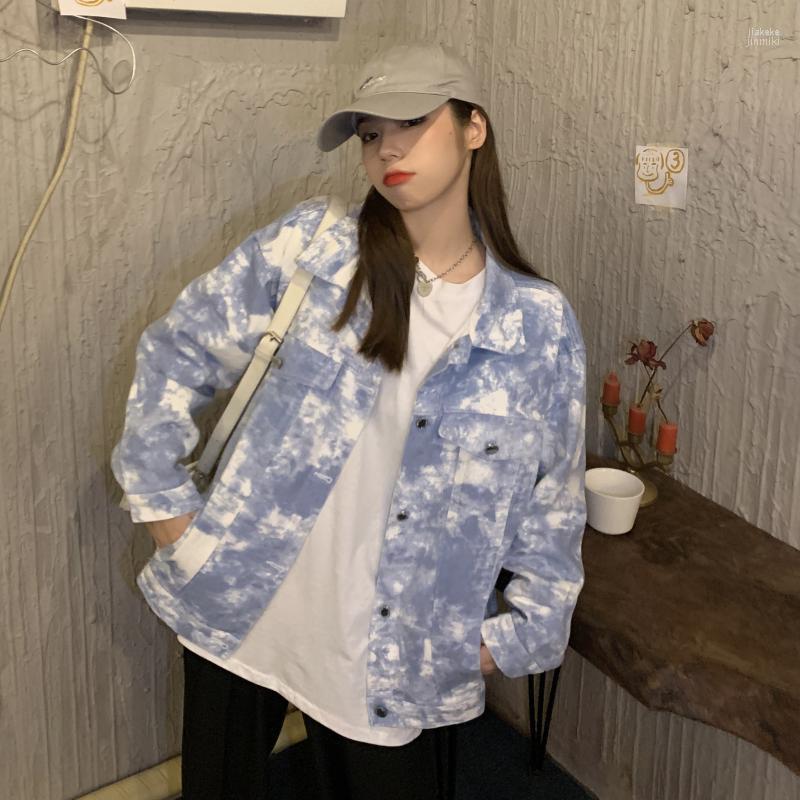 Women's Jackets Harajuku Style Long Sleeve Denim Jeans Jacket Female Color Wash Coat Gradient Water Women Streetwear Spring Autumn Loose, Sky blue
Women's Jackets Harajuku Style Long Sleeve Denim Jeans Jacket Female Color Wash Coat Gradient Water Women Streetwear Spring Autumn Loose, Sky blue