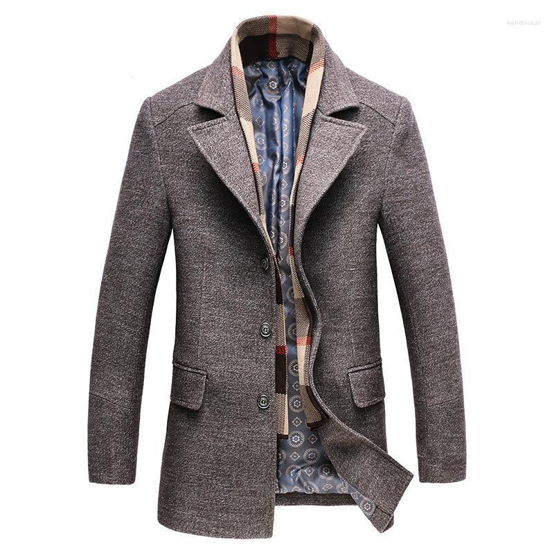 Men's Wool & Blends 2022 Autumn Winter Fashion Men Mens Casual Business Woolen Trench Coat Slim Overcoat Male Jackets Coats Kend22, Camel
Men's Wool & Blends 2022 Autumn Winter Fashion Men Mens Casual Business Woolen Trench Coat Slim Overcoat Male Jackets Coats Kend22, Camel